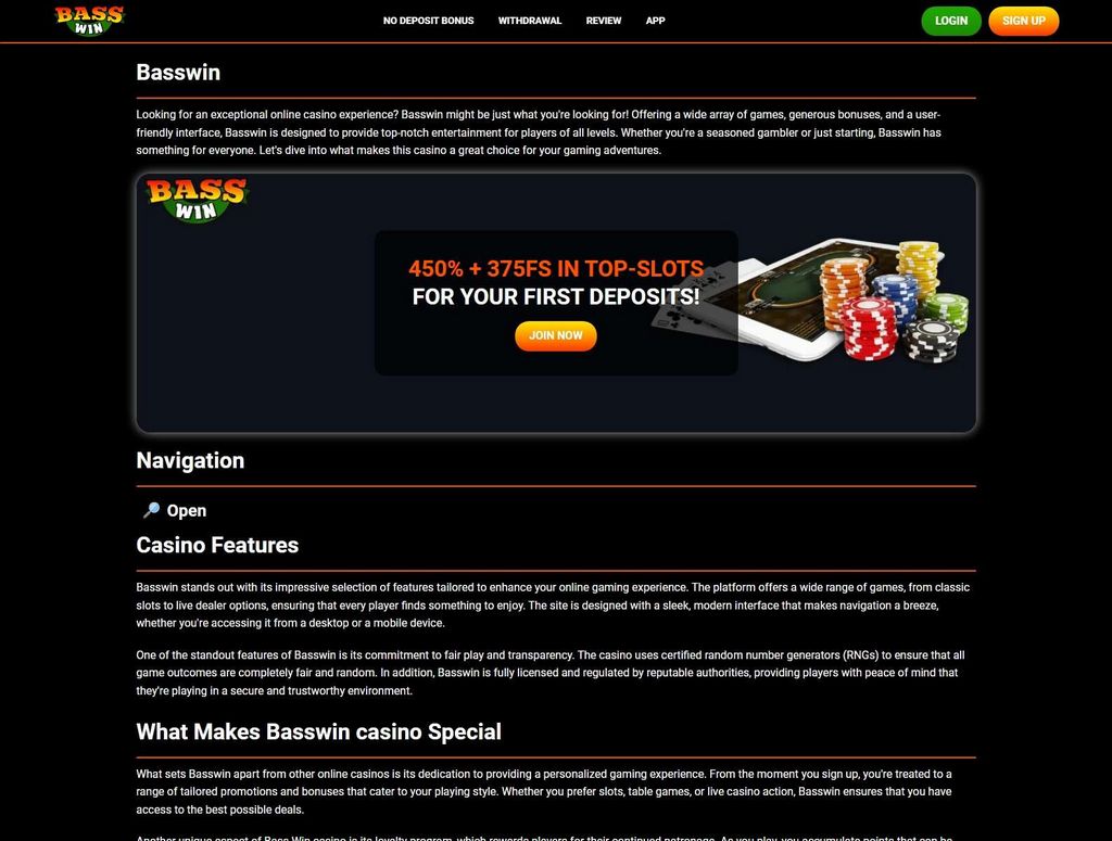 Is BassWin Gambling Enterprise Legit for UK Players? A Detailed Testimonial of Playing Gambling Enterprise Online in English
